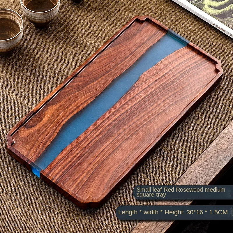 Artisan-Crafted Epoxy Resin Tea Tray (Offer 38% OFF)