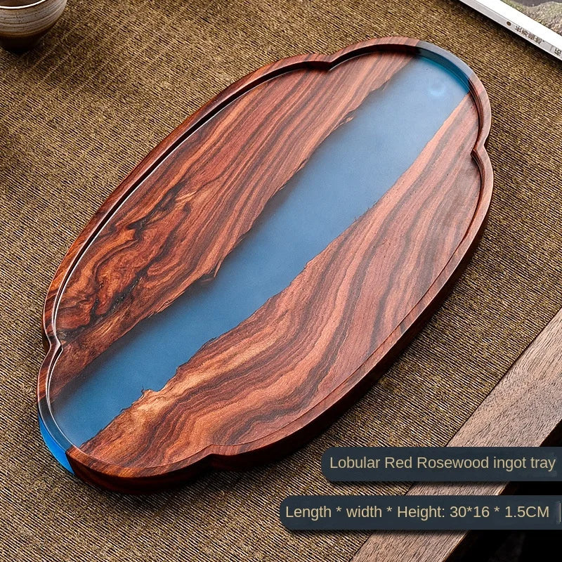 Artisan-Crafted Epoxy Resin Tea Tray (Offer 38% OFF)