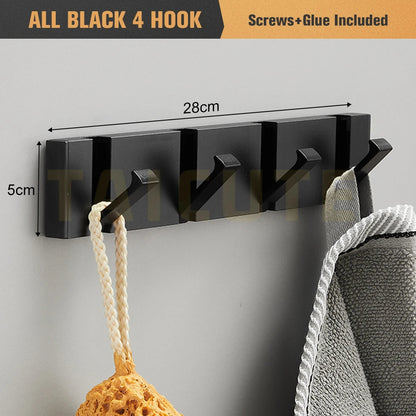 Folding Hideaway Wall Hooks