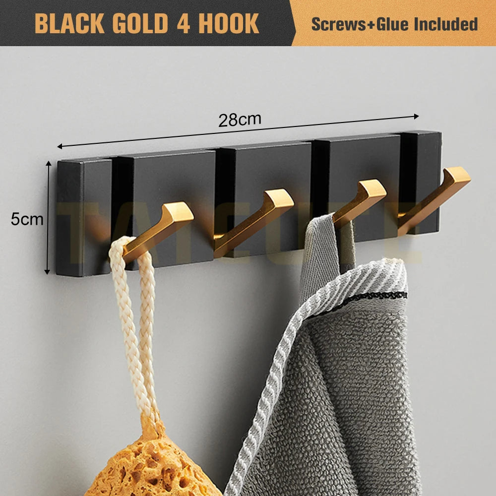 Folding Hideaway Wall Hooks