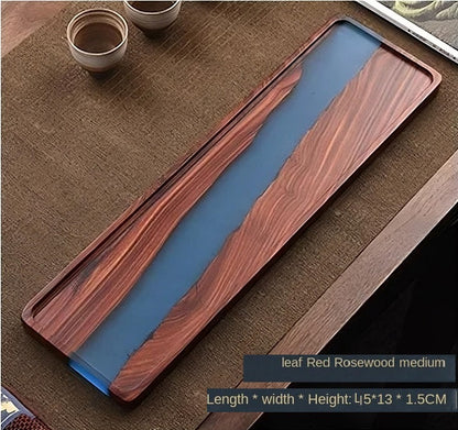 Artisan-Crafted Epoxy Resin Tea Tray (Offer 38% OFF)