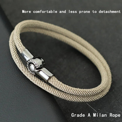 Magnetic Rope Men's Bracelet (Buy 1 Get 1 FREE)