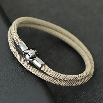 Magnetic Rope Men's Bracelet (Buy 1 Get 1 FREE)