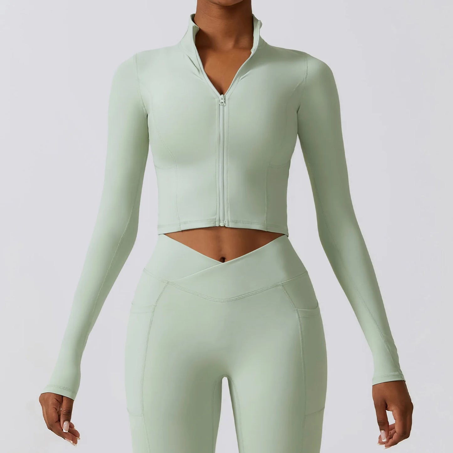 Women's Crop Top Workout Jacket (Buy 1 Get 1 FREE)