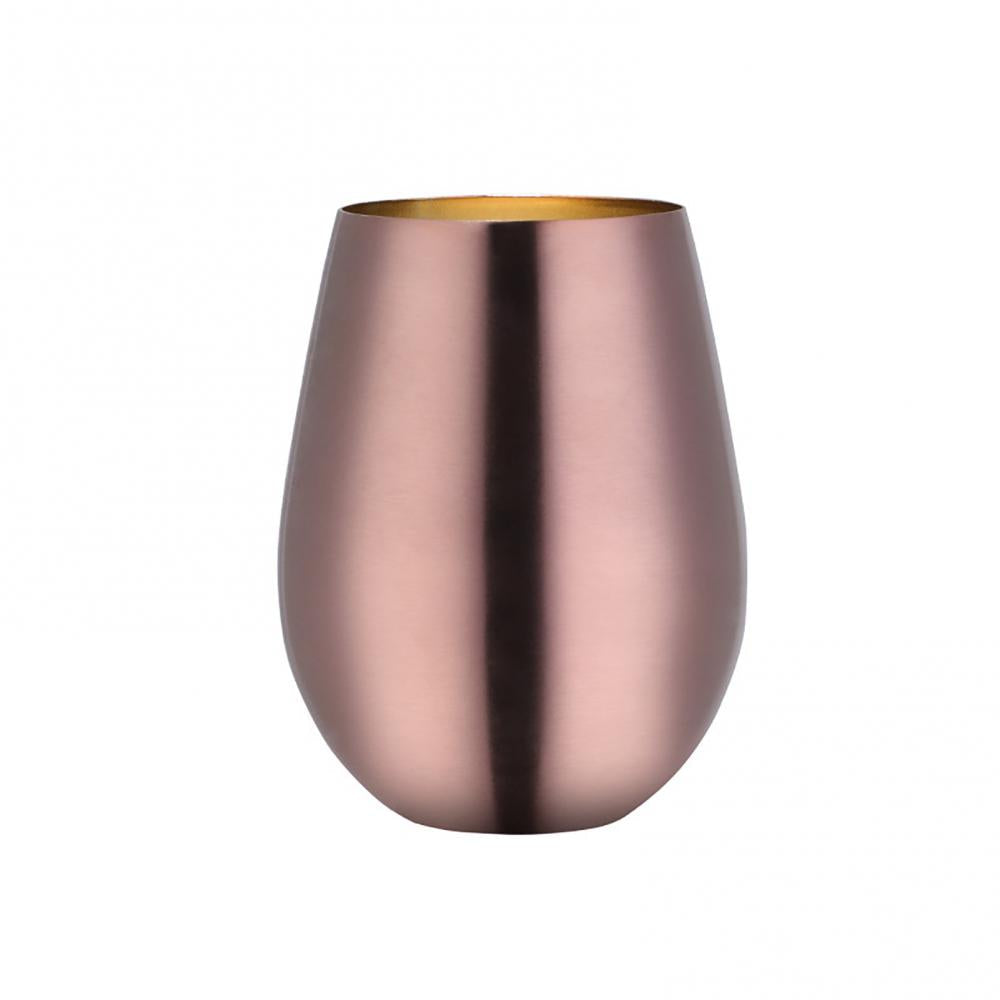 Stainless Steel Wine Glasses